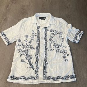 Men’s Abercrombie and Fitch Xs Capri Italy shirt